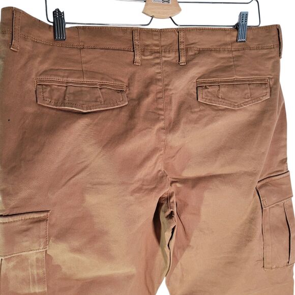 Goodthreads Men's Straight-Fit Vintage Stretch Cargo Pant Khaki Size 36X31 - Picture 5 of 14